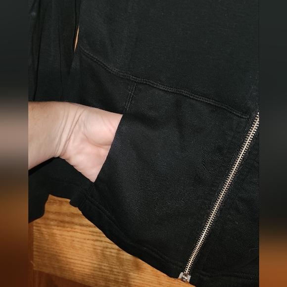 Mod-O-Doc Full Zip Knit Sweater Womens Pockets Long Sleeve mododoc - Picture 7 of 10